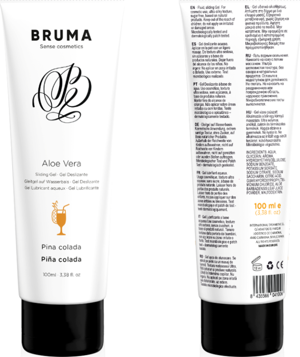 Gel Lubrifiant Bruma Aloe Vera Piña Colada 100ml