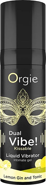 Gel stimulant Orgie Dual Vibe Lemon Gin & Tonic Gel stimulant Orgie Dual Vibe Lemon Gin & Tonic