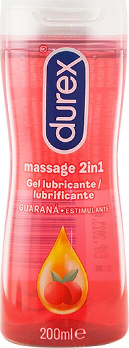 Gel de massage stimulant DUREX LUBES Play 2en1 200 ml