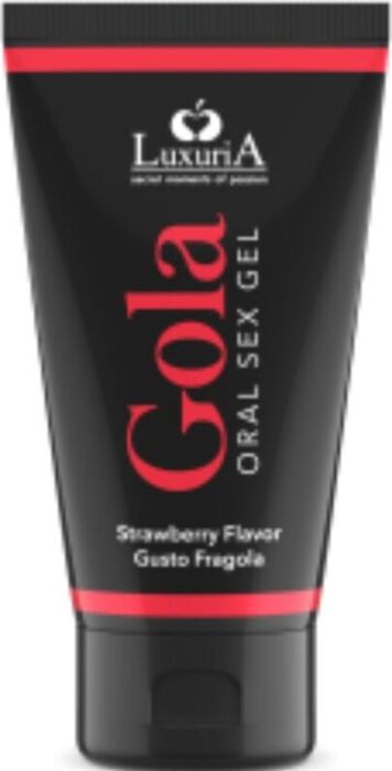 Gel Oral IntimateLine Luxuria Gola Fresa - Plaisir Gel Oral IntimateLine Luxuria Gola Fresa - Plaisir