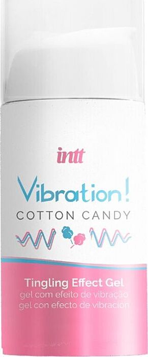 Gel Vibrant INTT Cotton Candy 15ml - Plaisir Intense
