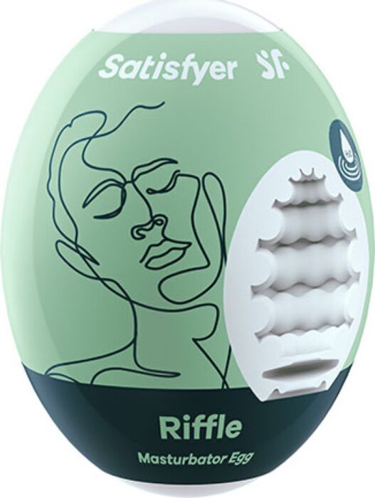 Oeuf masturbateur SATISFYER EGGS Riffle Hydro-Active Oeuf masturbateur SATISFYER EGGS Riffle Hydro-Active