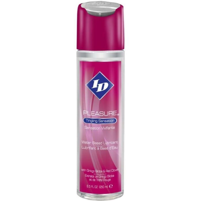 Lubrifiant ID PLEASURE 250 ML avec sensation de picotement Lubrifiant ID PLEASURE 250 ML avec sensation de picotement
