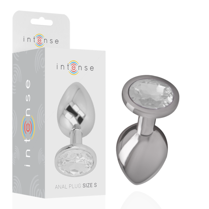 Plug Anal INTENSE avec Bijou en Diamant Taille S Plug Anal INTENSE avec Bijou en Diamant Taille S