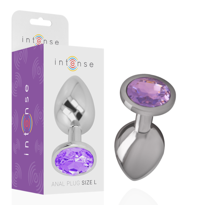 Plug Anal INTENSE avec cristal violet Plug Anal INTENSE avec cristal violet