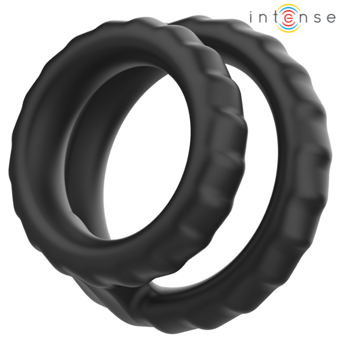 Anneau INTENSE Dewey Double Silicona pour Pénis Anneau INTENSE Dewey Double Silicona pour Pénis