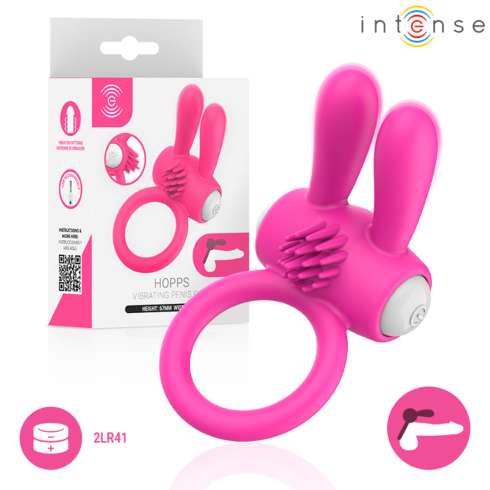 Anneau Vibrant INTENSE HOPPS avec stimulation clitoridienne Anneau Vibrant INTENSE HOPPS avec stimulation clitoridienne