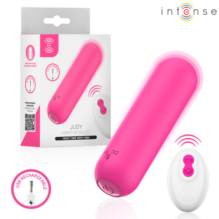 Vibrateur INTENSE JUDY avec télécommande sans fil Vibrateur INTENSE JUDY avec télécommande sans fil
