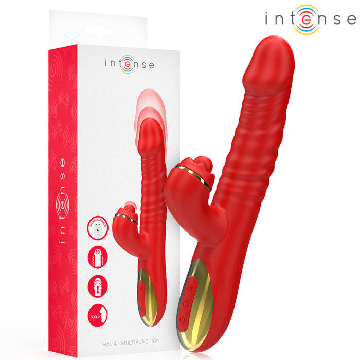 Vibrateur INTENSE THALIA avec fonction thrusting et tapping Vibrateur INTENSE THALIA avec fonction thrusting et tapping