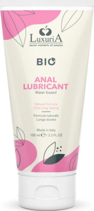 Intimateline - Lubrifiant Anal Luxuria BIO à Base d'Eau 100ml