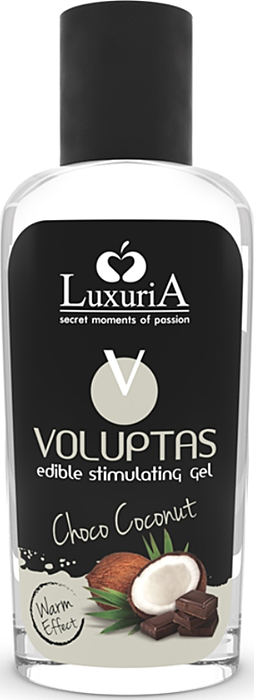 Intimateline Luxuria Gel de Massage Comestible Coco et Crème - 100 ml