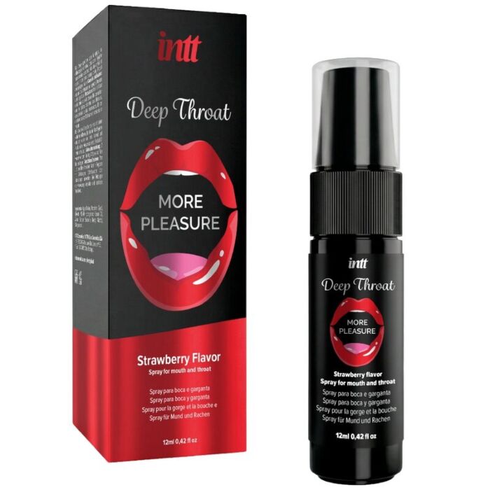 Spray Oral INTT Deep Throat Effet Rafraîchissant Spray Oral INTT Deep Throat Effet Rafraîchissant