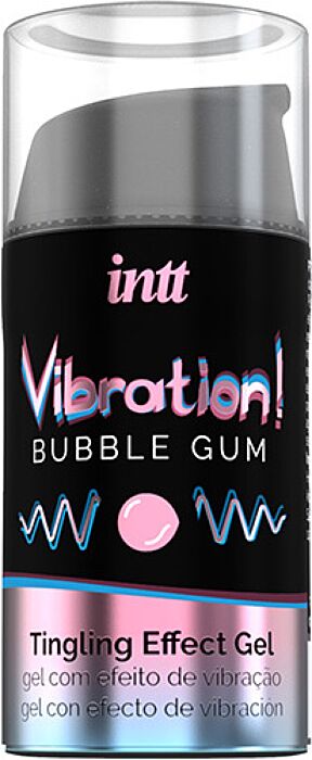 Vibromasseur liquide Bubble Gum Intt - 15 ml