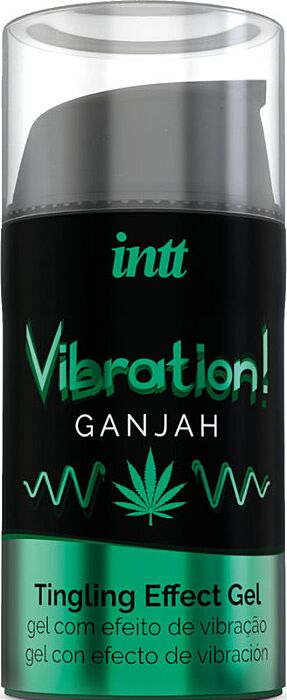 Intt vibration ganjah! Vibromasseur liquide 15 ml Intt vibration ganjah! Vibromasseur liquide 15 ml