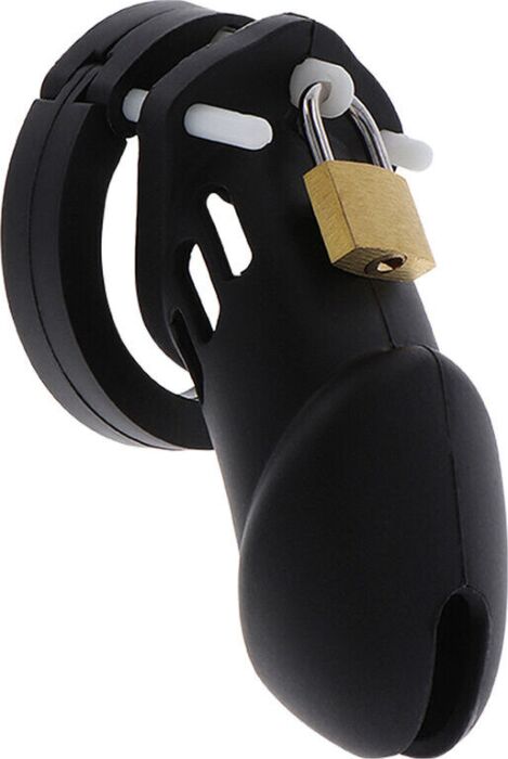 Jaula de castidad Hidden Desire L - Silicona noire Jaula de castidad Hidden Desire L - Silicona noire