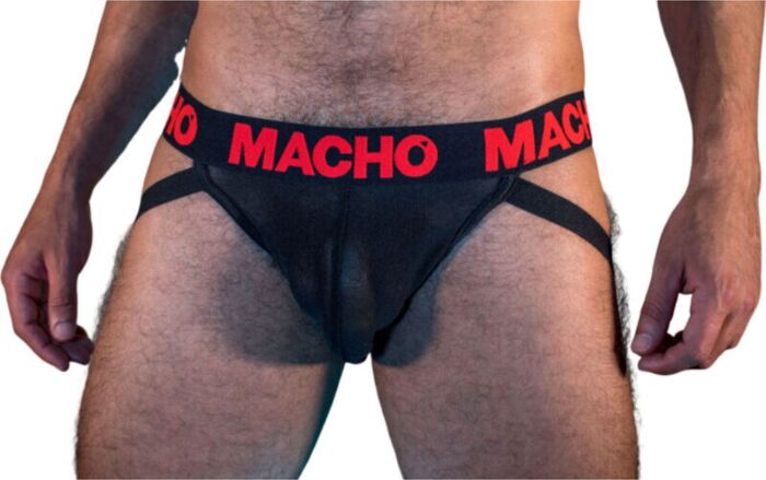 Jockstrap XL Noir/Rouge