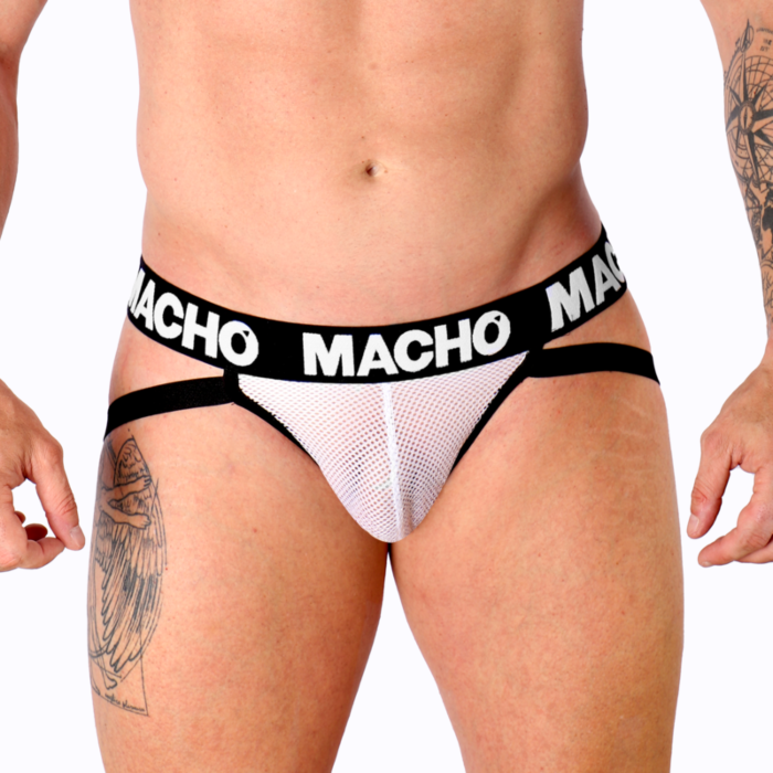 Jock Mesh Blanco XL -> Jock Mesh Blanc XL