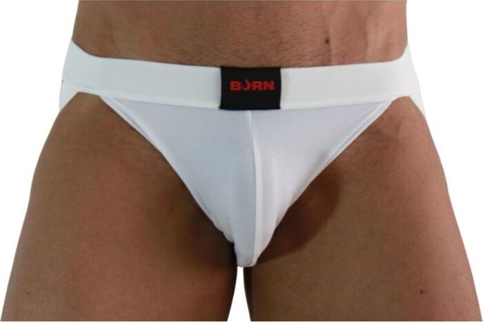 Jockstrap BURN 007 Blanc - Élégance et Séduction