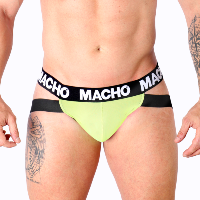 Jockstrap MACHO MX28FA Jaune XL Soutien Confort Jockstrap MACHO MX28FA Jaune XL Soutien Confort