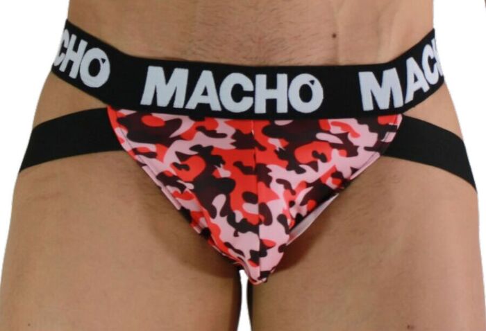 Jockstrap MACHO MX28MR Rouge XL Confort Élégant