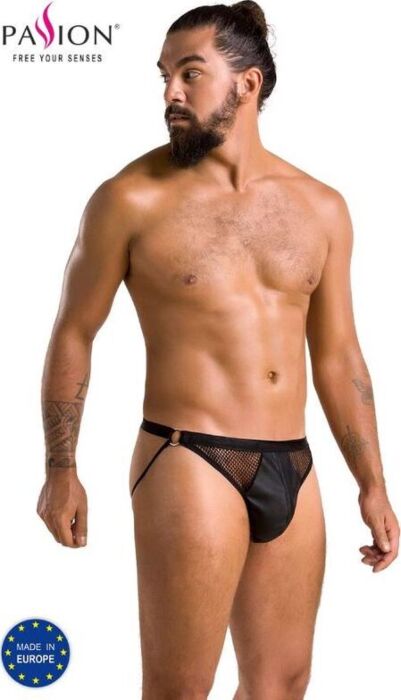 Jockstrap Passion Men 034 Slip Open Noir L/XL