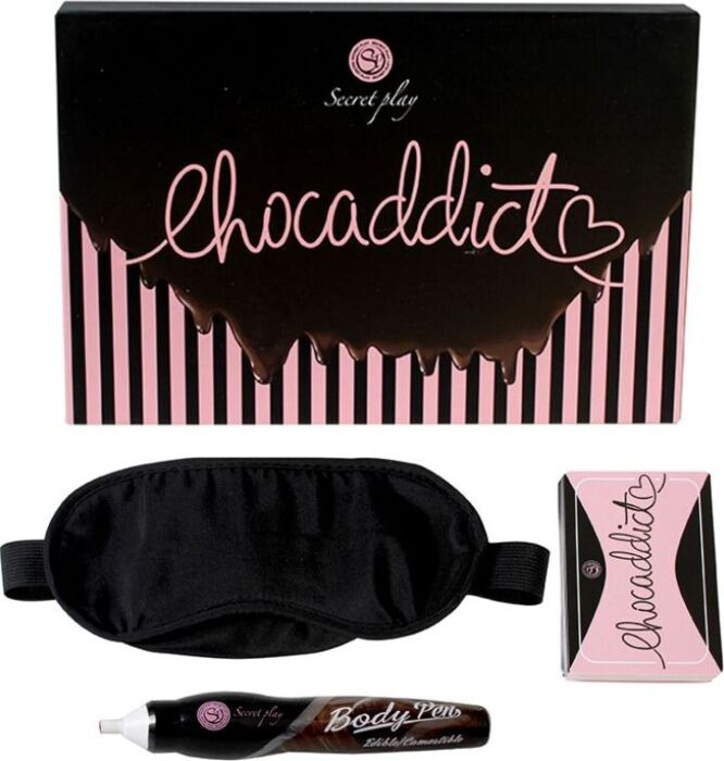 Jeu érotique SECRETPLAY Chocaddict — 40 défis gourmands Jeu érotique SECRETPLAY Chocaddict — 40 défis gourmands