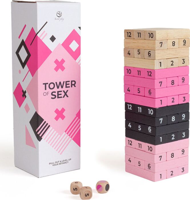 Jeu Érotique Secretplay Tower of Sex - Plaisir à Deux