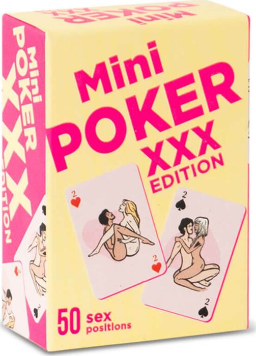 Jeu érotique SEXITIVE Mini Poker XXX Edition Jeu érotique SEXITIVE Mini Poker XXX Edition