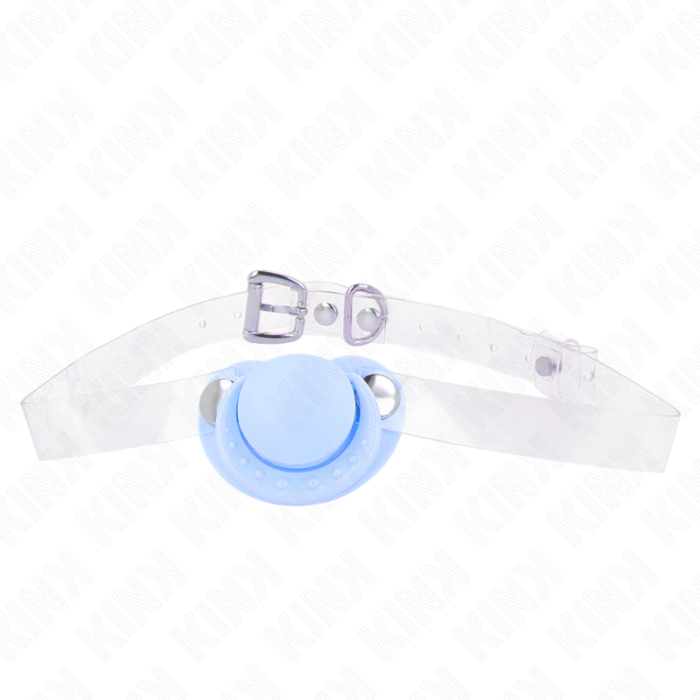 Mordage KINK LIGHT BLUE ajustable et en silicone Mordage KINK LIGHT BLUE ajustable et en silicone