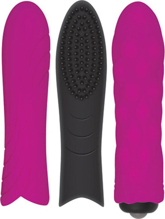 Kit vibro Evolved Pleasure Sleeve Trio — 3 gaines