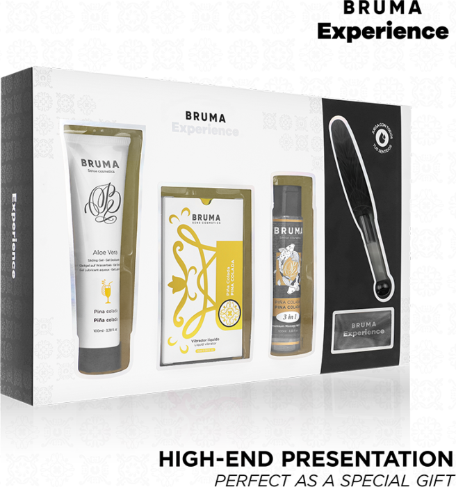 Kit Tentation Douce Piña Colada Bruma Vibro-orgasmique Kit Tentation Douce Piña Colada Bruma Vibro-orgasmique