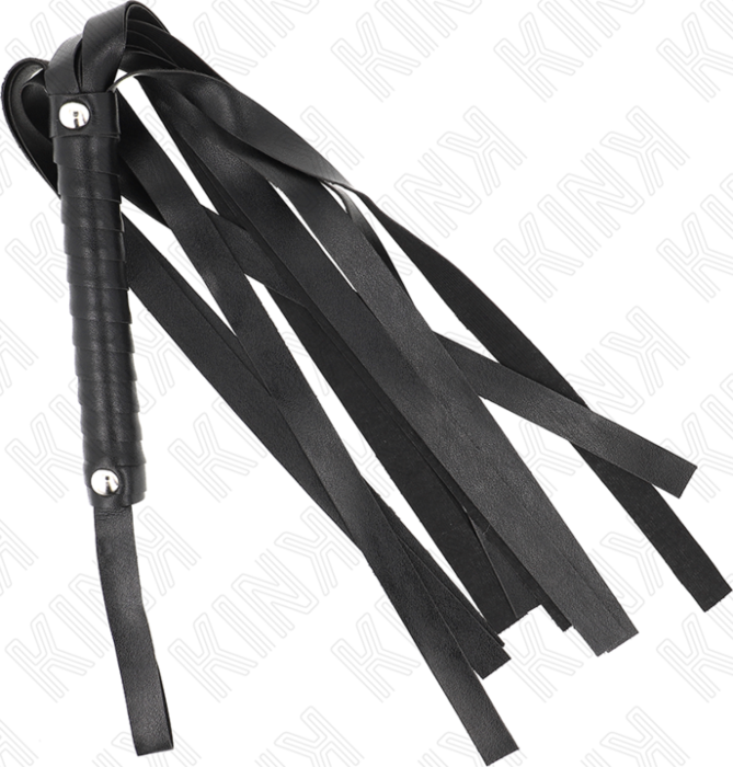 Látigo BDSM KINK Noir 48.5 cm - Plaisir et Contrôle Látigo BDSM KINK Noir 48.5 cm - Plaisir et Contrôle