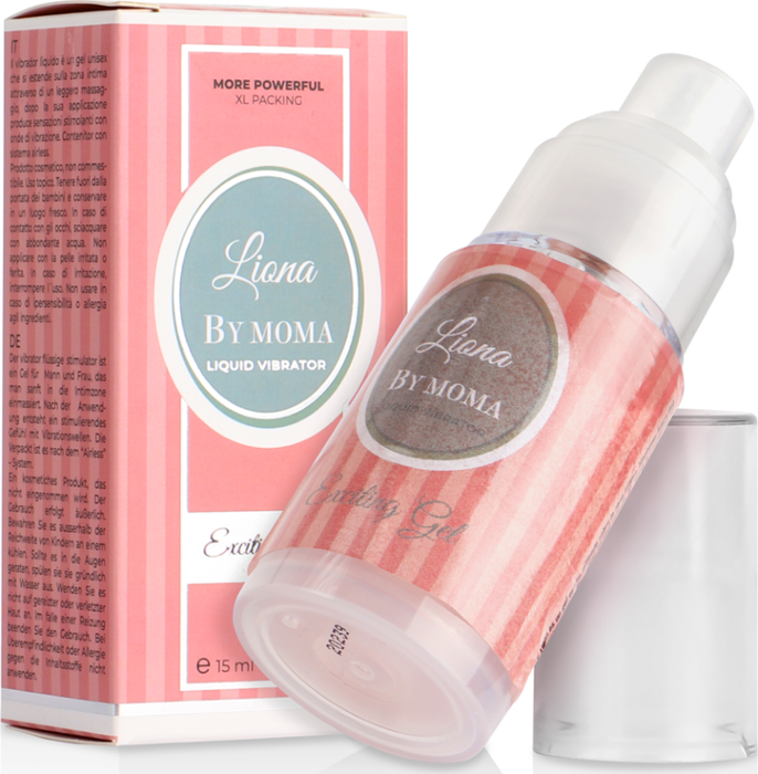 Liona by Moma - Gel Excitant Liquide pour Vibromasseur 15 ml