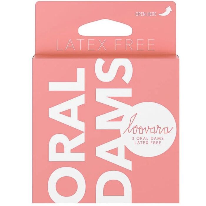 LOOVARA Barrières orales sans latex 3 pièces LOOVARA Barrières orales sans latex 3 pièces