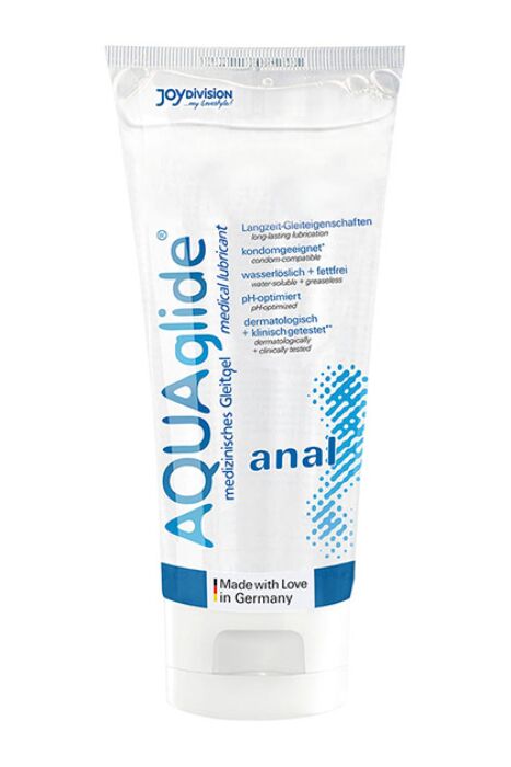 Lubrifiant anal JOYDIVISION AQUAGLIDE 100 ml - Propriétés longue durée