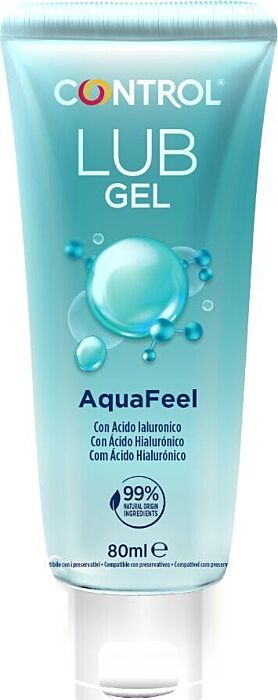 Lubrifiant AquaFeel Control 80ml - Hydratation Naturelle