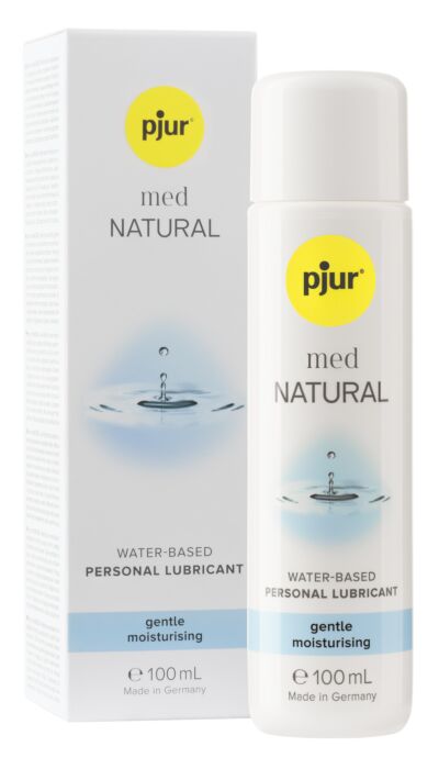 Lubricante PJUR MED NATURAL 100 ml con glicerina vegetal Lubricante PJUR MED NATURAL 100 ml con glicerina vegetal