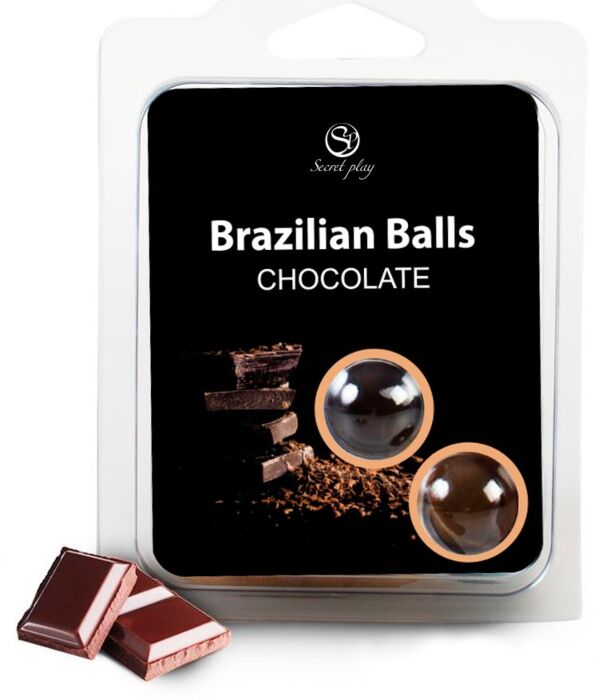Lubrifiant Secretplay - Boules Brésiliennes Chocolat Lubrifiant Secretplay - Boules Brésiliennes Chocolat