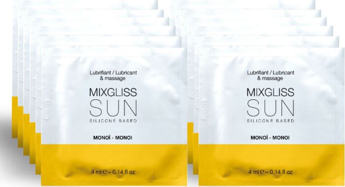 Lubrifiant Silicona Mixgliss Monoi 12 Monodoses Lubrifiant Silicona Mixgliss Monoi 12 Monodoses