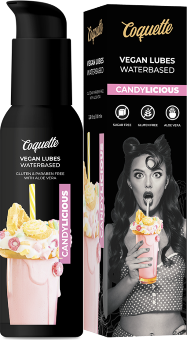 Lubrifiant vegan Candylicious 100ml - Coquette Chic Desire Lubrifiant vegan Candylicious 100ml - Coquette Chic Desire