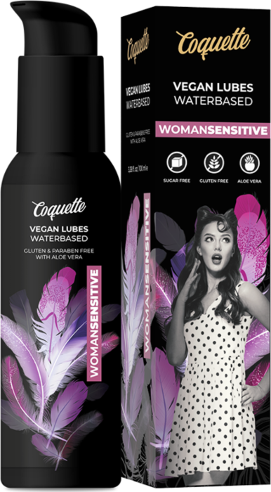 Lubrifiant végétalien womansensitive Coquette chic désir 100ml
