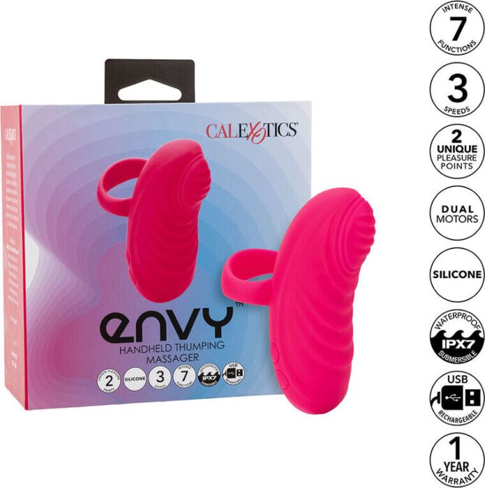Masseur Calexotics Envy 7 Vibrations Rose
