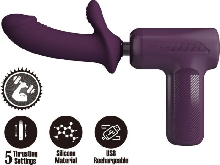 Masseur Pretty Love DJ Scholar 5 Modes Violet Masseur Pretty Love DJ Scholar 5 Modes Violet