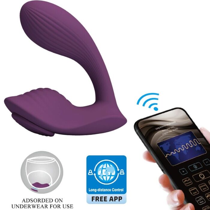 Vibromasseur Pretty Love Franz - Application gratuite