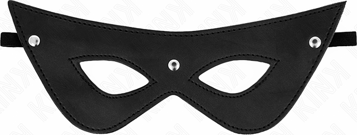 Masque BDSM KINK 3 Remaches Élégance et Mystère Masque BDSM KINK 3 Remaches Élégance et Mystère