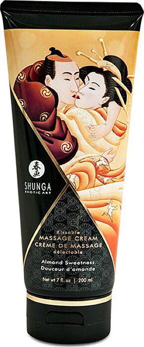 Crème de massage à l'amande douce sensualité 200ml Crème de massage à l'amande douce sensualité 200ml