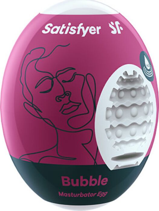 Masturbateur Satisfyer Egg Bubble jetable