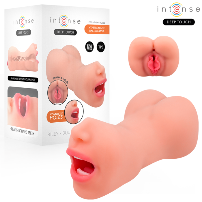 Masturbateur Intense Deep Touch Riley Hyperréaliste