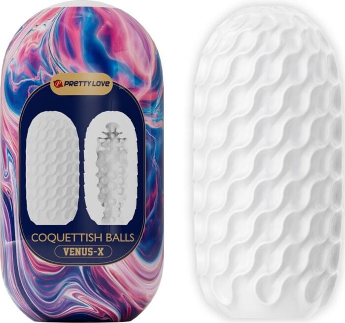 Masturbateur Pretty Love Coquettish Balls Sillicone