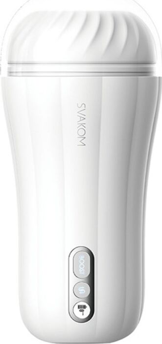 Masturbateur vibrant Svakom Robin White